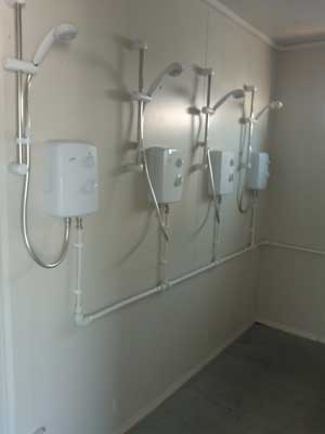 Shower Installation